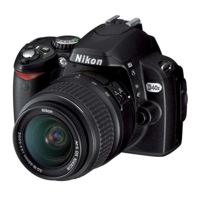 D40X SLR - Zwart + Nikon AF-S DX Zoom Nikkor 18-55 mm f/3.5-5.6G ED II f/3.5-5.6GII