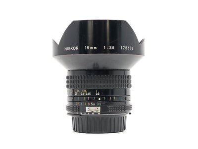Nikon Ai-S 15mm f/3.5 Lens