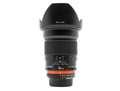 Samyang 35mm f/1.4 AS UMC - Nikon Mount