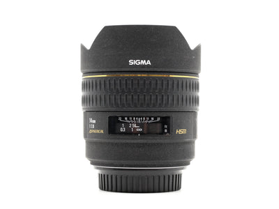 Sigma 14mm f/2.8 EX HSM Asferisch - Geschikt voor Canon EF
