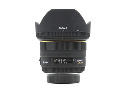 Sigma 50mm f/1.4 EX DG HSM - Geschikt voor Nikon