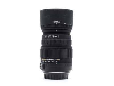Sigma 50-200mm f/4-5.6 DC OS HSM - Geschikt voor Canon EF-S