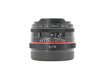 Pentax HD Pentax-DA 15mm f/4 ED AL Limited Lens
