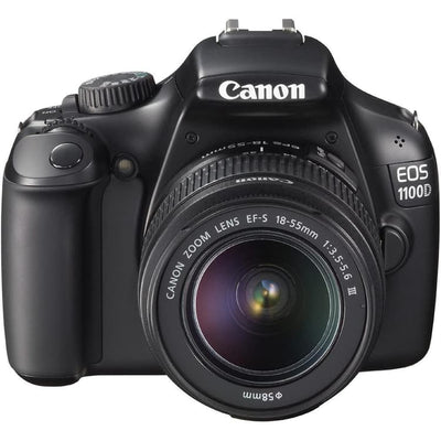 Réflex EOS 1100D - Zwart + Canon EF-S 18-55 mm f/3.5-5.6 III