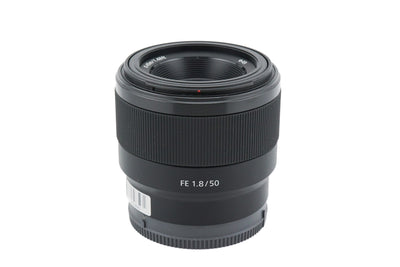 Sony 50mm f1.8 FE - (Sony E-mount) Zwart