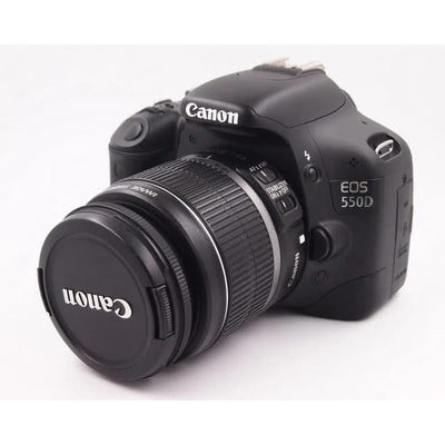 CANON EOS 550D SLR - Zwart + Canon EF-S 18-55mm f/3.5-5.6 IS II