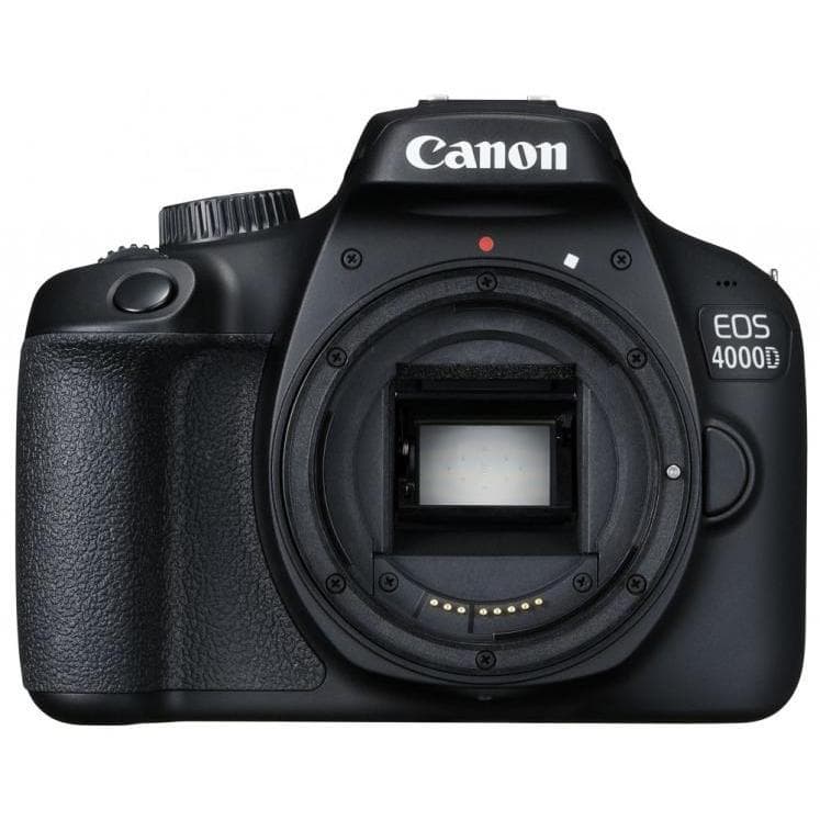 EOS 4000D SLR - Black + Canon Canon Zoom Lens EF-S 18-55 mm f/3.5-5.6 III f/3.5-5.6