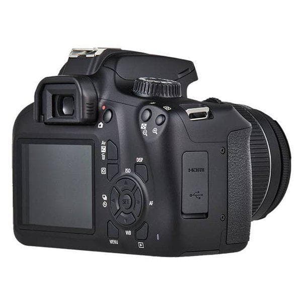 EOS 4000D SLR - Black + Canon Canon Zoom Lens EF-S 18-55 mm f/3.5-5.6 III f/3.5-5.6