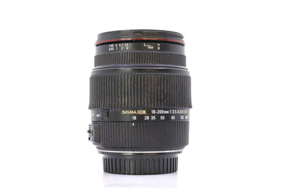 Sigma 18-200mm f/3.5-6.3 DC OS HSM II - Geschikt voor Canon EF-S