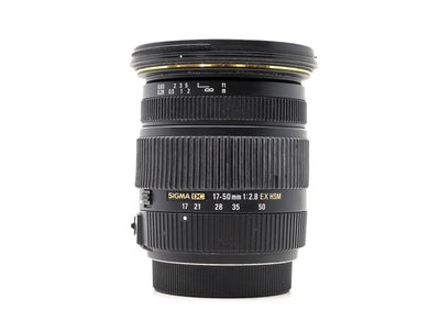 Sigma 17-50mm f/2.8 EX DC - Geschikt voor Sony A