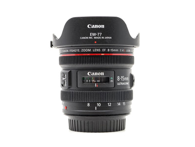 Canon EF 8-15mm f/4 L USM Fisheye Lens
