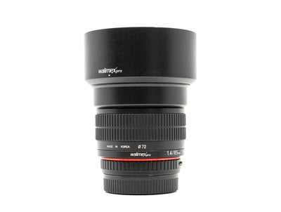 Walimex Pro 85mm f/1.4 AS IF UMC - Pentax Mount