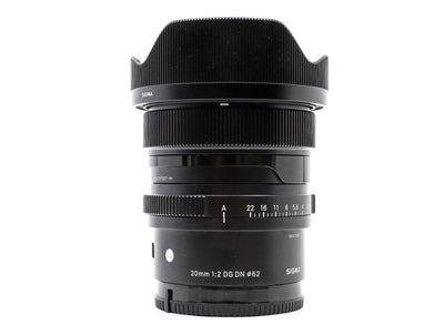 Sigma 20mm F/1.4 DG DN ART - Voor Sony FE