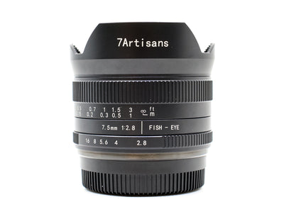 7Artisans 7.5mm f/2.8 II - Geschikt voor Fujifilm X