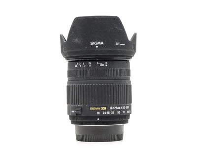 Sigma 18-125mm f/3.5-5.6 DC - Geschikt voor Nikon