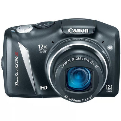 Canon PowerShot SX130 IS - Zwarte Bridge Camera
