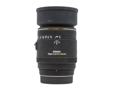 Sigma 70mm f/2.8 EX DG Macro - Geschikt voor Sony A