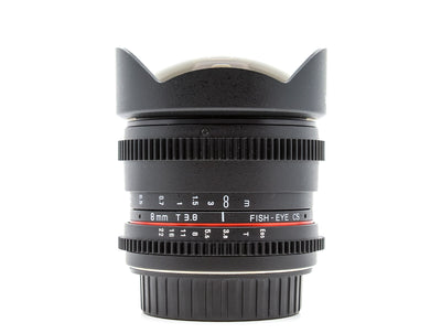 Samyang 8mm T3.8 UMC CS - Geschikt voor Canon EF-S