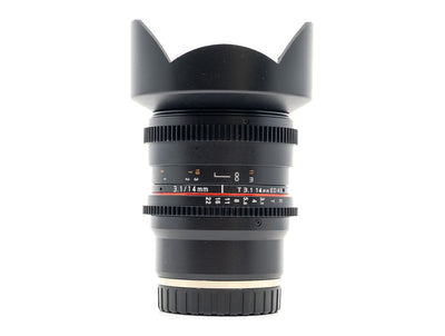 Samyang 14mm T3.1 ED AS IF UMC - Voor Sony FE