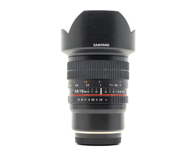 Samyang 10mm f/2.8 AS NCS CS - Geschikt voor Fujifilm X