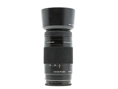 Sony 75-300mm f/4.5-5.6 - Geschikt voor Sony A