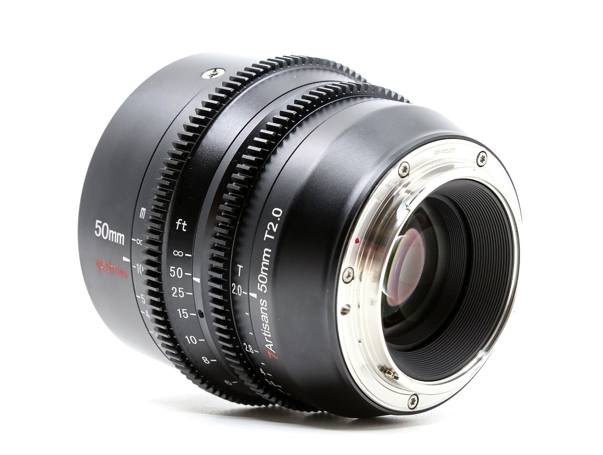 7Artisans 50mm T2.0 Spectrum - Geschikt voor Canon RF