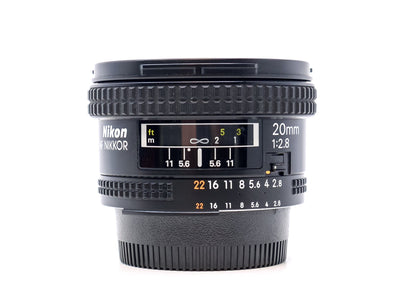 Nikon AF Nikkor 20mm f/2.8 Lens