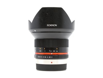 Rokinon 12mm f/2 NCS CS - Geschikt voor Micro Four Thirds