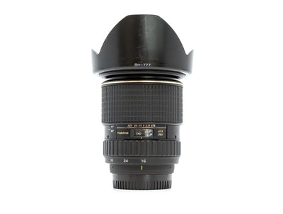 Tokina 16-50mm f/2.8 AT-X Pro DX AF - Nikon Vatting