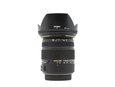 Sigma 17-50mm f/2.8 EX DC OS HSM - Sigma SA mount