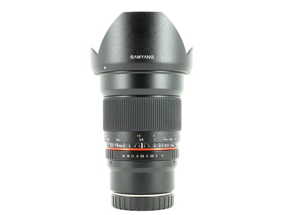 Samyang 16mm f/2 ED AS UMC CS - Geschikt voor Canon EF-M