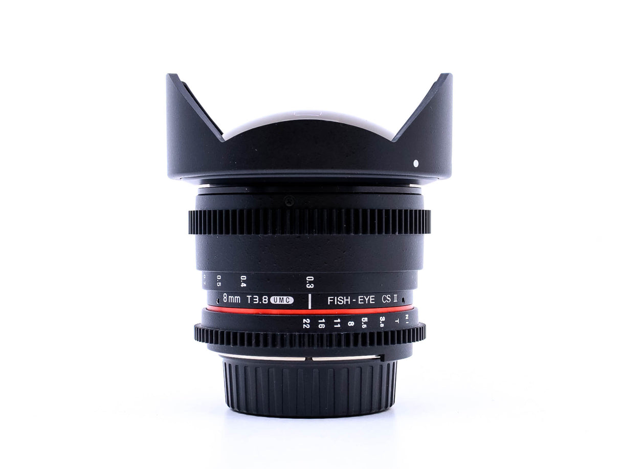 Walimex Pro 8mm T3.8 UMC CS Fisheye II - Nikon Mount