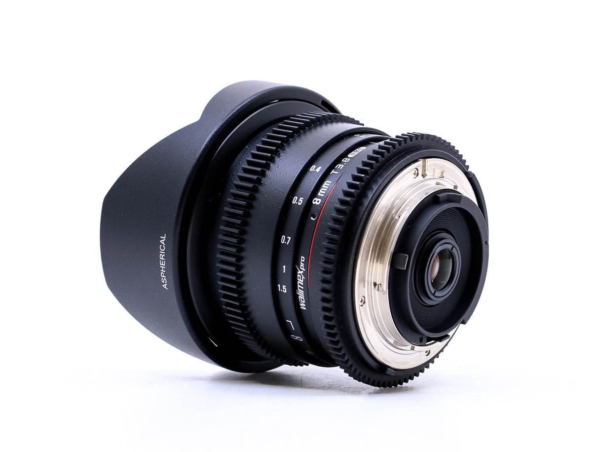 Walimex Pro 8mm T3.8 UMC CS Fisheye II - Nikon Mount
