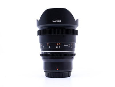 Samyang 14mm T3.1 Cine VDSLR MK2 - Geschikt voor Micro Four Thirds