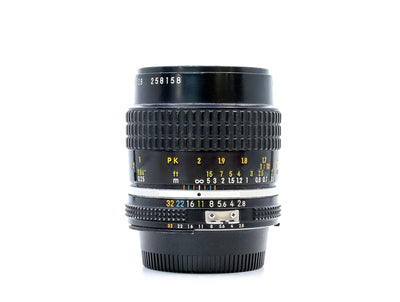 Nikon Ai-S Micro Nikkor 55mm f/2.8 Lens