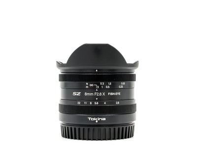 Tokina SZ 8mm f/2.8 Fisheye - Voor Fujifilm X