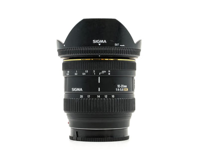 Sigma 10-20mm f/4-5.6 EX DC - Geschikt voor Sony A