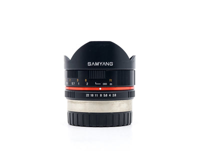 Samyang 8mm f/2.8 UMC - Voor Fujifilm X