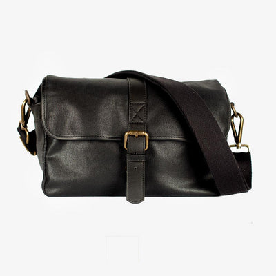 Parijs Zwarte Gewaxte Canvas Cameratas