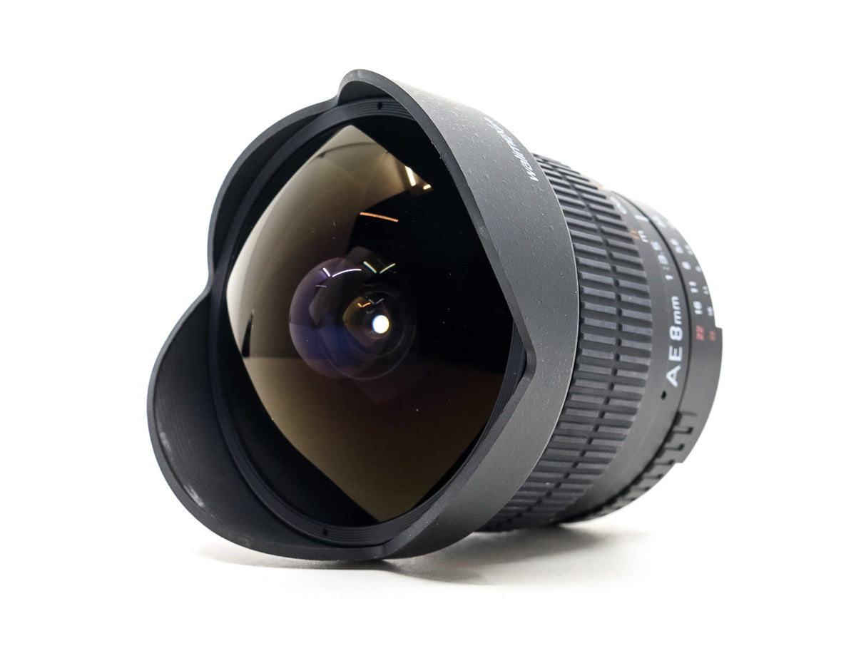 Walimex Pro 8mm f/3.5 AE Fisheye - Nikon Mount
