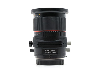 Samyang T-S 24mm f/3.5 ED AS UMC - Geschikt voor Canon EF