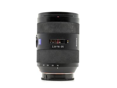 Sony 16-35mm f/2.8 ZA Zeiss Vario-Sonnar T* SSM - Geschikt voor Sony A