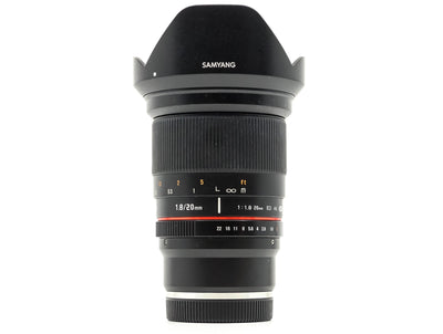 Samyang 20mm f/1.8 ED AS IF UMC - Geschikt voor Sony FE