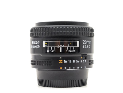 Nikon AF Nikkor 28mm f/2.8D Lens