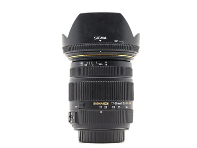 Sigma 17-50mm f/2.8 EX DC OS HSM - Geschikt voor Sony A