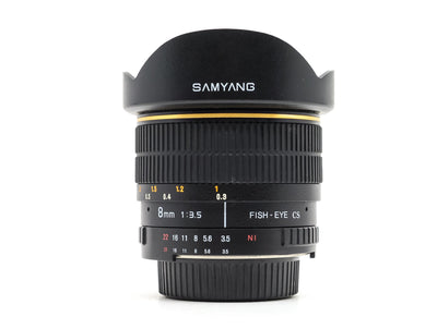 Samyang 8mm f/3.5 Fisheye - Nikon Mount