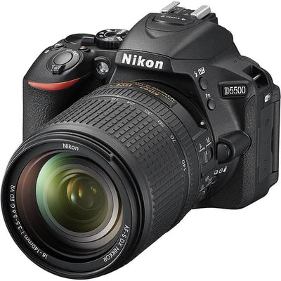 D5500 Spiegelreflex - Zwart + Nikkor AF-P 18-55mm f/3.5-5.6 G DX VR