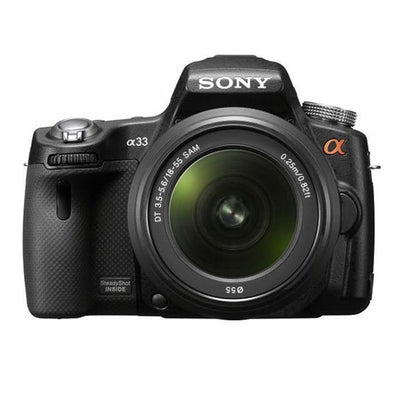 SLT-A33 SLR - Zwart + Sony DT 18-55mm f/3.5-5.6 SAM f/3.5-5.6