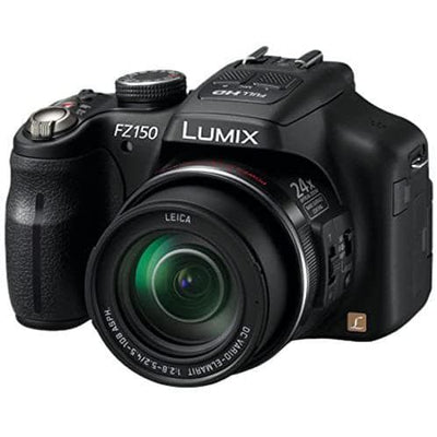 Lumix DMC-FZ150 Bridge Camera - Zwart + Leica DC Vario-Elmarit 25-600mm f/2.8-5.2 ASPH. f/2.8-5.2