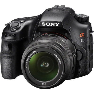 SLT-A65 Spiegelreflex - Zwart + Sony DT 18-55mm f/3.5-5.6 SAM f/3.5-5.6